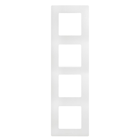 Legrand 665004 Niloe Rahmen 4fach ultraweiss