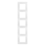 Legrand 665005 Niloe Rahmen 5fach ultraweiss