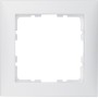 Berker 10119909 S1 frame 1x polar white matt