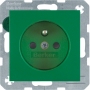 Berker 6765760063 S1/B.1 sortie avec broche verte, vert