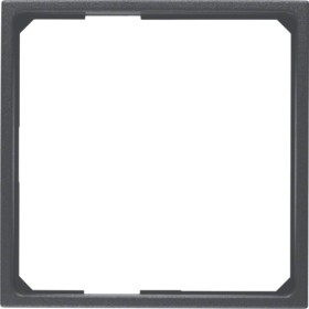 Berker 11091616 S1/B.x Zwischenring für 50x50mm anthrazit matt