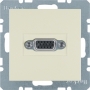 Berker 3315408982 S1 VGA zásuvka biely lesk