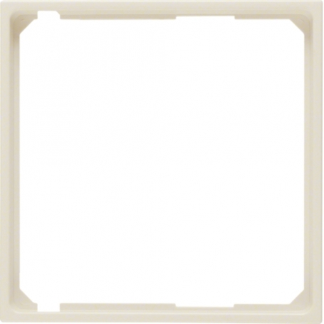 Berker 11098982 S1 Intermediate ring creamwhite glossy