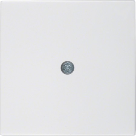 Berker 10198989 S1/B.x Central piece for cable outlet polar white glossy