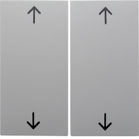 Berker 16448989 S1/B.3/B.7 series rocker with symbol for group probe, pw glossy