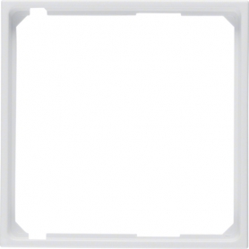 Berker 11091909 S1/B.x Bague intermédiaire blanc mat