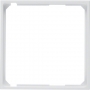Berker 11091909 S1/B.x Bague intermédiaire blanc mat