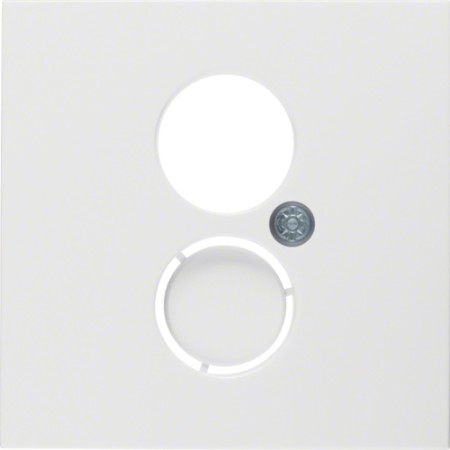 Berker 11961909 S1/B.x Central piece for empty box, polar white matt