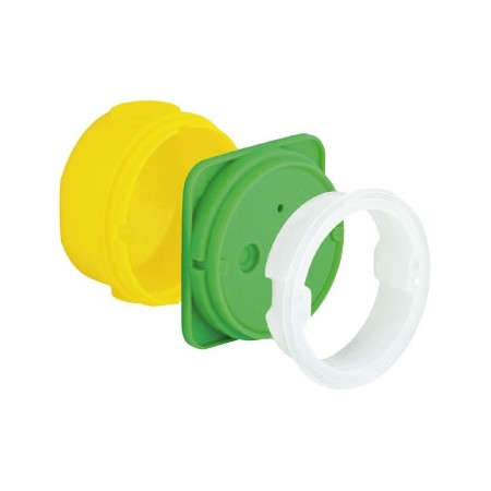 Kaiser 1275-40  CEE-Gerätedose (CDB) mit Dichtring Einbauhöhe 61mm