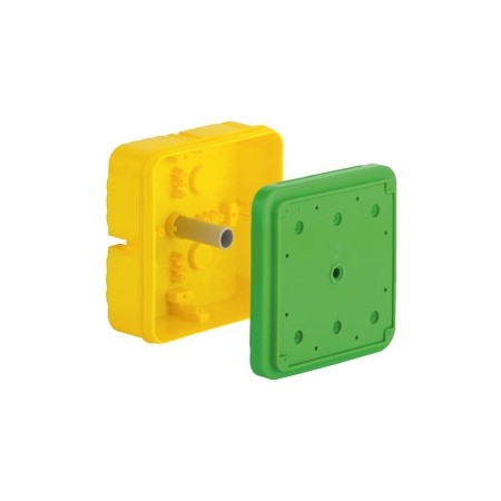 Kaiser 1296-02  Abzweigkasten 180x180x79mm für max.2 Stromkreise