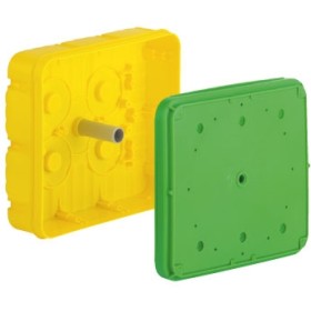 Kaiser 1297-02 branch box 250x220x77mm for max.3 circuits