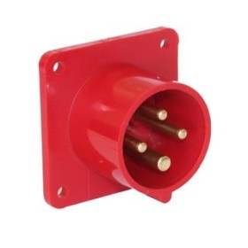 PCE 625-6 Anbaugerätestecker gerade 32A 5p 6h IP44