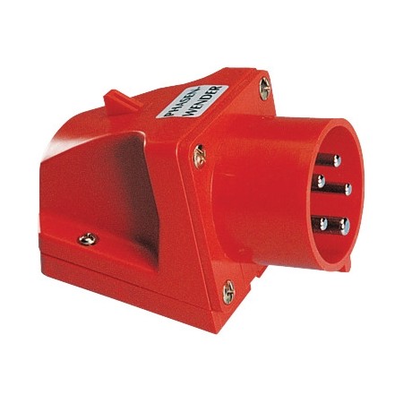 PCE 7715-6 Wandgerätestecker PW 16A 5p 6h IP44
