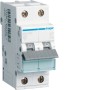 Hager MCN525 LS-Schalter 25A/1pol+N/C Leitungsschutzschalter 1 polig+N 6kA C-Charakteristik 25A 2 Module