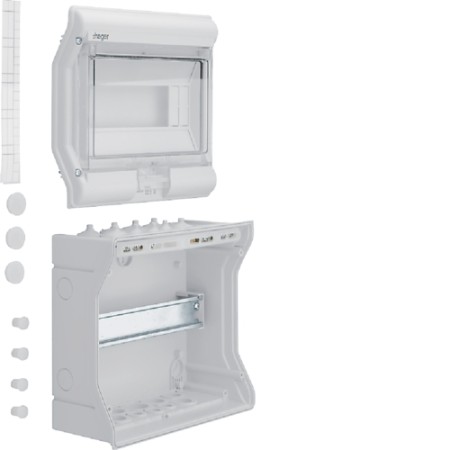 Hager VE110D Vector πίνακας διανομής IP65 10 PLE