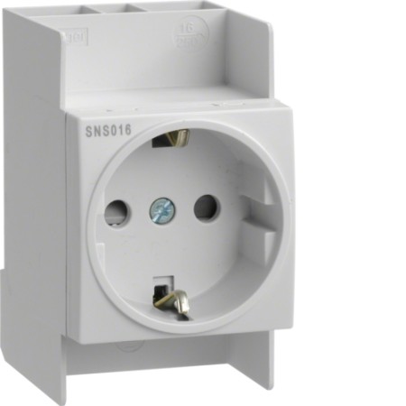 Hager SNS016 πρίζα 16A 250V 2,5PLE, QC