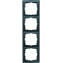 Berker 10149949 S1 Rahmen 4fach anthrazit matt