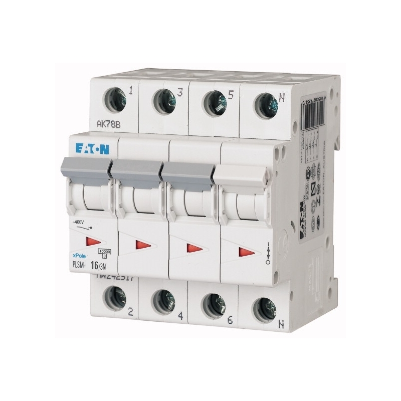 Eaton PLSM-C16/3N-MW Leitungsschutzschalter LS Schalter 242543