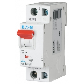 Eaton PLSM-B10/1N-MW Inštalacijski odklopnik 10A/1pol+N/B 242245
