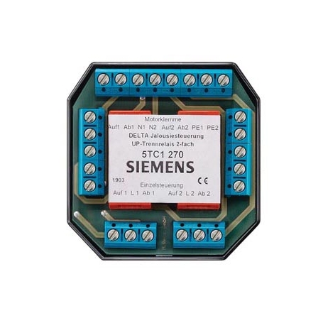 Siemens 5TC1270 UP-JAL.-TRENNREL. 2FACH MIT ES