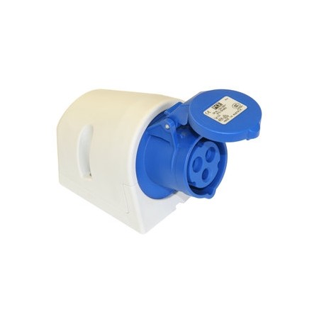 PCE 113-6 Wandsteckdose 16A 3p 6h IP44 