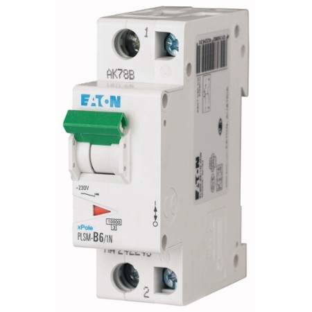 Eaton PLSM-C6/1N-MW LS-Schalter 6A/1pol+N/C 242266