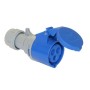 PCE 213-6TT CEE Kupplung 3P 16A 6h gerade 230V IP44