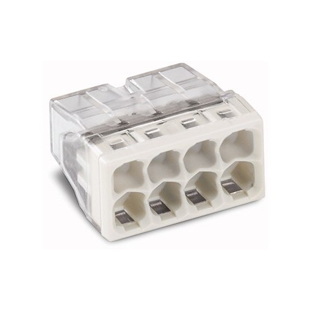 Wago 2273-208 COMPACT-Verbindungsdosenklemme 8x0,5-2,5 50 Stück