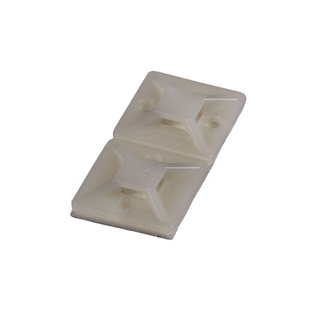 Haupa 262162 Adhesive base natural to 4.8mm 28x28mm (100 pieces)