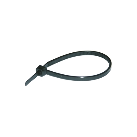 Haupa 262606 Kabelbinder schwarz UV-beständig 203x2, 5 mm (100 Stück)