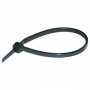 Haupa 262632 kabelski priključek črna UV odporna 370x7, 6 mm (100 kosov)