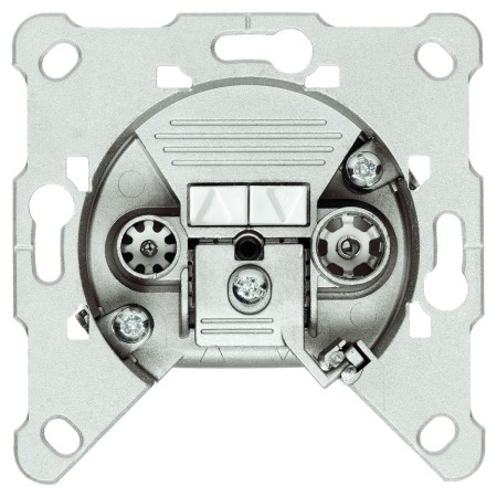 Triax FS12 BK Durchgangsdose, 2loch, Anschlussdämpfung 12dB