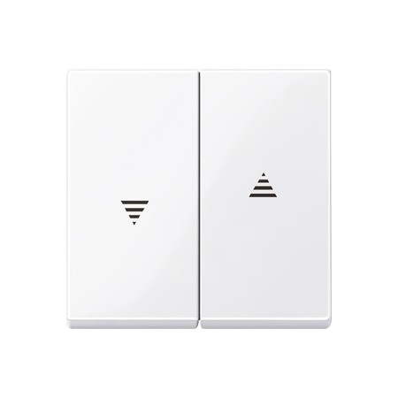 Merten 432425 Wippe für Rollladenschalter und -taster, aktivweiß glänzend, System M