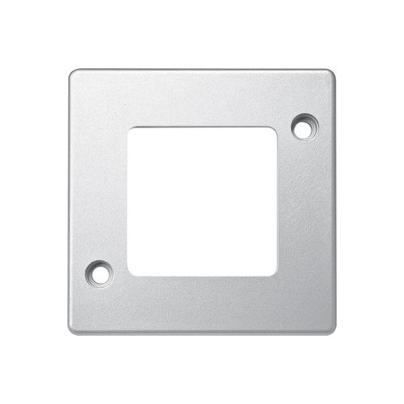 Merten 480160 Rahmen, 1fach, mattsilber, PANZER