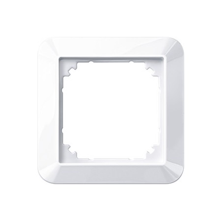 Merten 389125 1-M-Rahmen, 1fach, aktivweiß glänzend