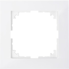 Merten MEG4010-3619 M-Pure-Rahmen, 1fach, polarweiß, M-Pure