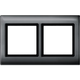 Merten 400214 AQUADESIGN-πλαίσιο, 2fach, ανθρακί