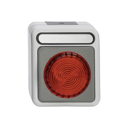 Merten MEG4410-8029 Lichtsignal E 14, lichtgrau, AQUASTAR