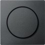 Merten MEG5250-0414 Zentralplatte mit Drehknopf, anthrazit, System M