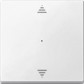 Merten MEG5215-0419 Wippe für Taster-Modul 1fach (Pfeile Auf/Ab), polarweiß, System M