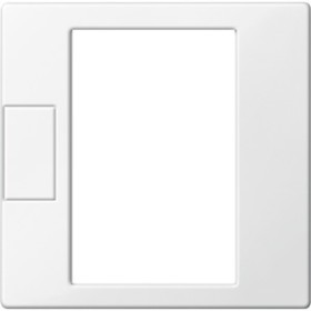 Merten MEG5775-0319 Zentralpl. f. Univers. Temperaturregl.-Eins. m. Touch-Display, polarws.gl.,Sys.M