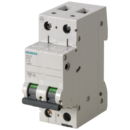 Siemens 5SL6216-7 LS-Schalter 6kA 2-pol C16