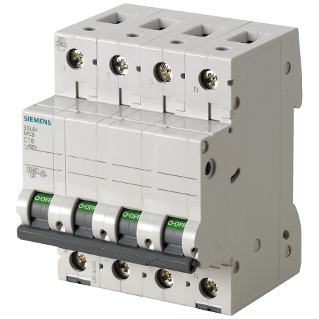 Siemens 5SL6606-7 LS-Schalter 6kA 3+N-pol C6