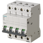 Siemens 5SL6606-7 conmutador LS 6kA 3+N-pol C6