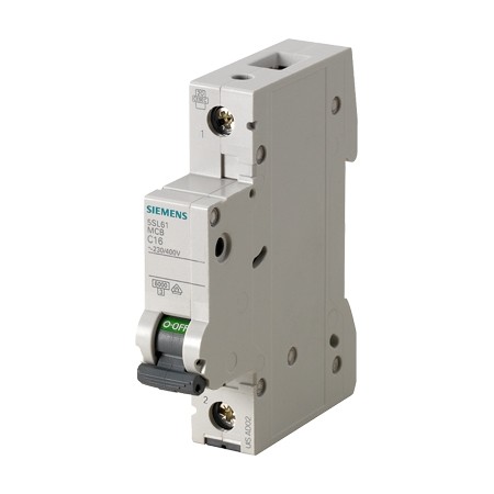 Siemens 5SL6110-7 Διακόπτης LS 6kA 1 πόλου C10