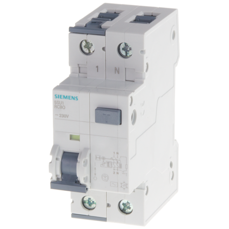 Siemens 5SU1354-3KKK16 FI/LS F 30MA 1+N B16 10KA