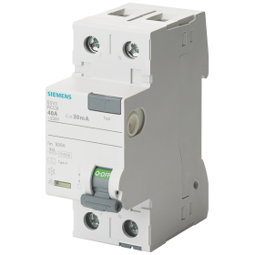 Siemens 5SV3312-6 FI TYPE A 25/2 30MA 2TE