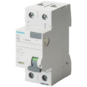 Siemens 5SV3314-6 FI Protection switch KL.A 2Pol. 40A 30m A