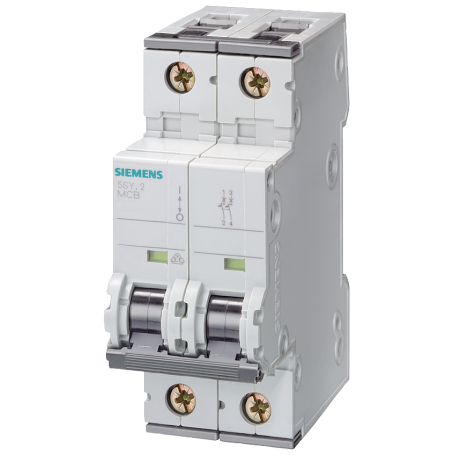 Siemens 5SY4202-7 LS-Schalter 10kA 2-pol C2