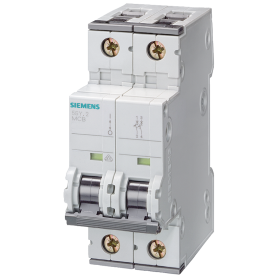 Siemens 5SY5206-7 LS switch 10kA 2 pôles C6, All-current